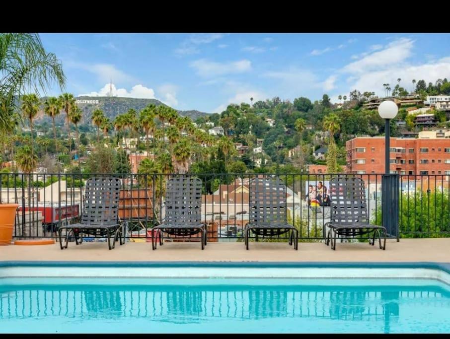 Hollywood 2bed W Rooftop Pool & Panoramic View Apartment Los Angeles
